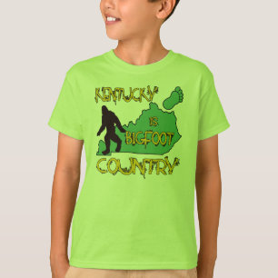 Camiseta Kentucky es país de Bigfoot