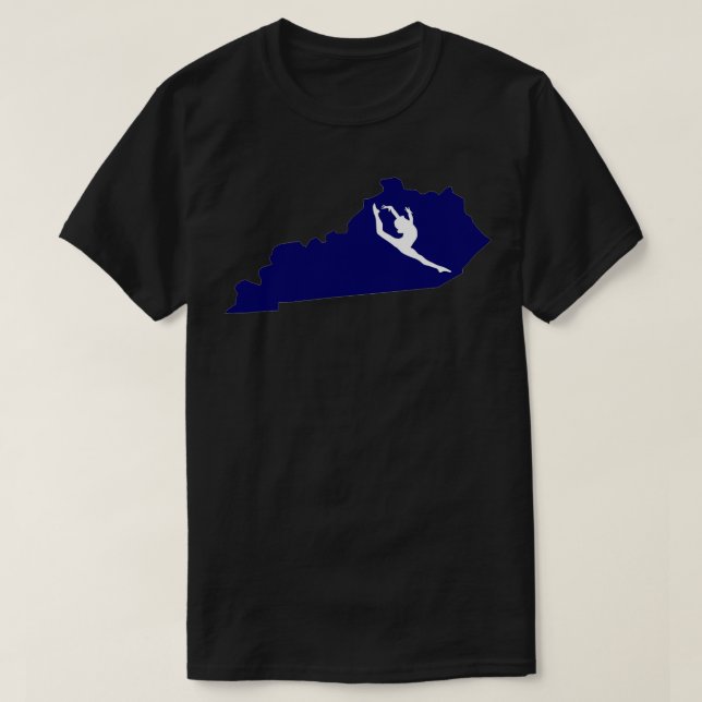 Camiseta Kentucky Gymnastics KY Dance Team (Diseño del anverso)