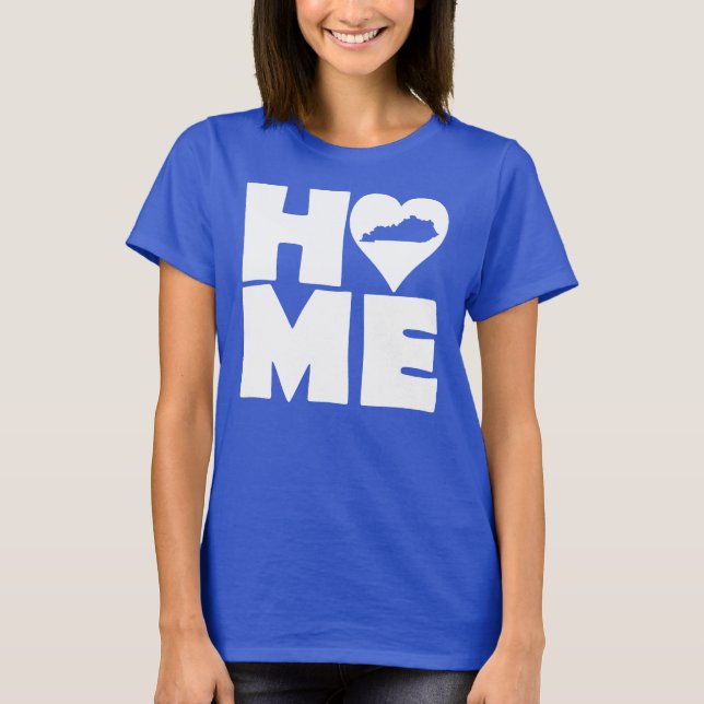 Camiseta Kentucky Home Heart State Tees (Anverso)