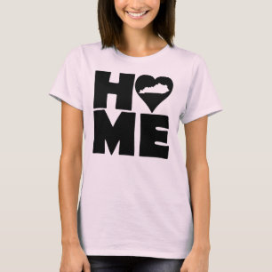 Camiseta Kentucky Home Heart State Tees T-Shirt