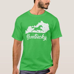 Camiseta Kentucky Horse Park I Map State Horse Carreras fri