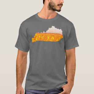 Camiseta Kentucky I Craft Bourbon Beer State Map Gift