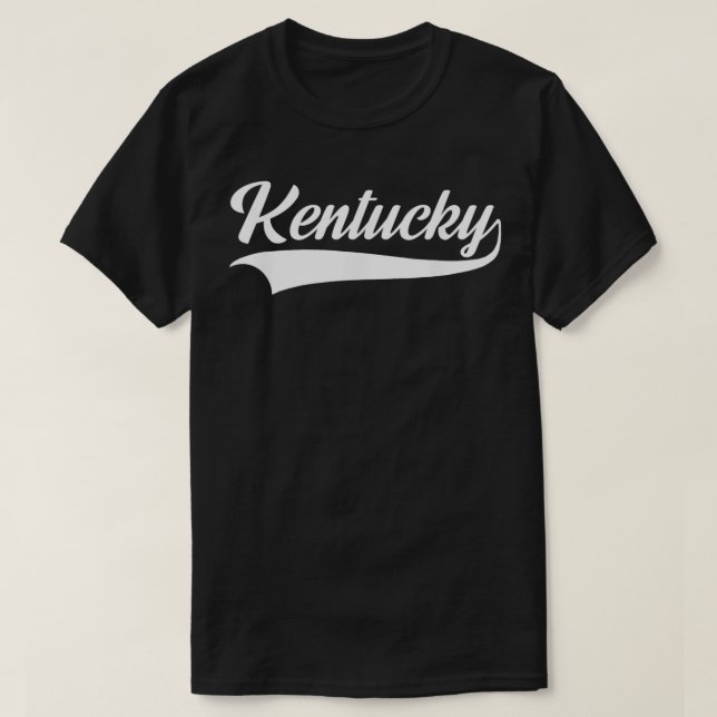 Camiseta Kentucky KY Throwback Design Classic (Diseño del anverso)