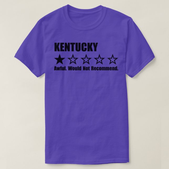 Camiseta Kentucky One Review TShirt (Diseño del anverso)