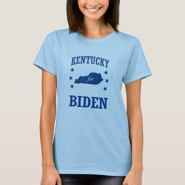 CAMISETA KENTUCKY PARA BIDEN (Anverso)