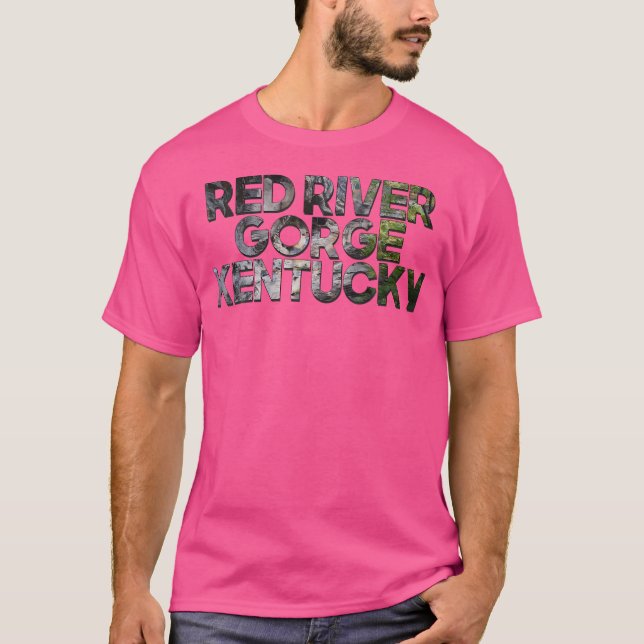 Camiseta Kentucky Red River Gorge Senderismo al aire libre  (Anverso)