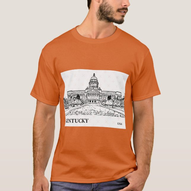 Camiseta Kentucky State USA (Anverso)