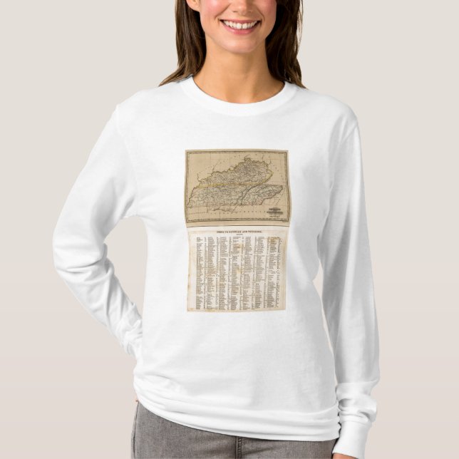 Camiseta Kentucky, Tennessee 2 (Anverso)