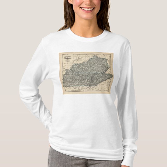 Camiseta Kentucky, Tennessee 2 (Anverso)