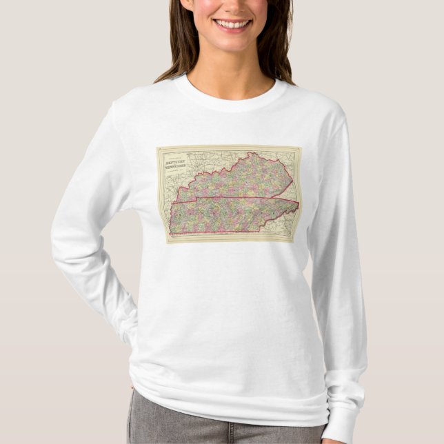 Camiseta Kentucky, Tennessee 3 (Anverso)