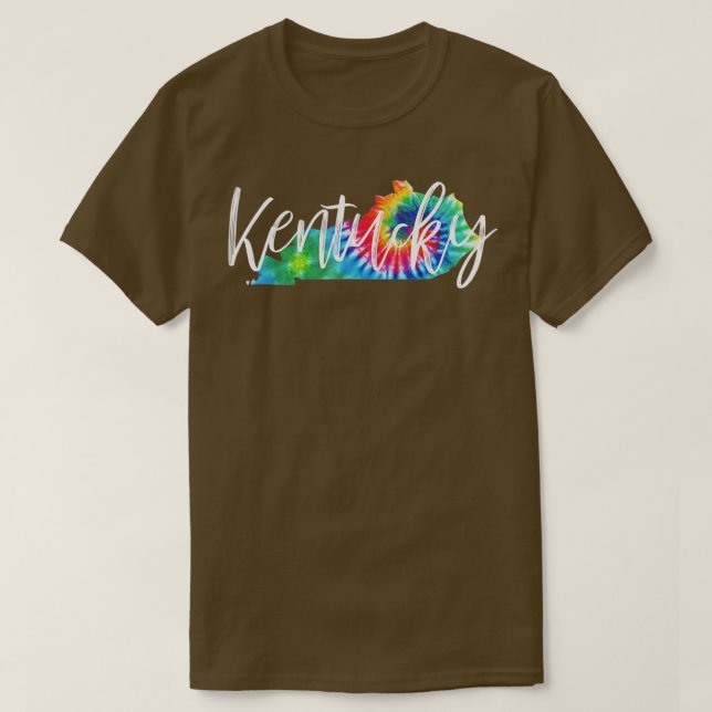 Camiseta Kentucky Tie Dye (Diseño del anverso)