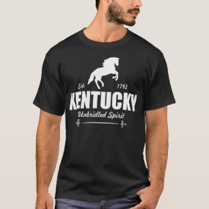 Camiseta Kentucky Unbridant Spirit Cute Fun