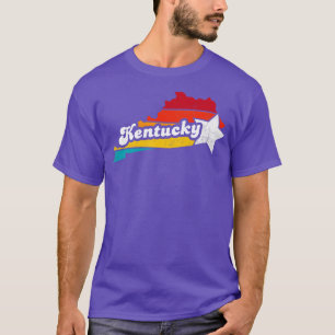 Camiseta Kentucky Vintage Distresres Souvenir