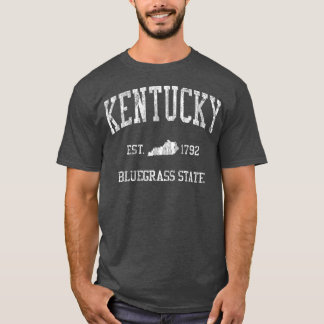 Camiseta Kentucky Vintage Sports Design Kentuckian KY 2