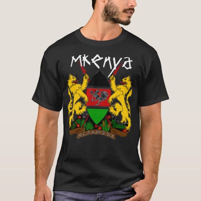 Camiseta Kenyaarms22, mkenya (Anverso)