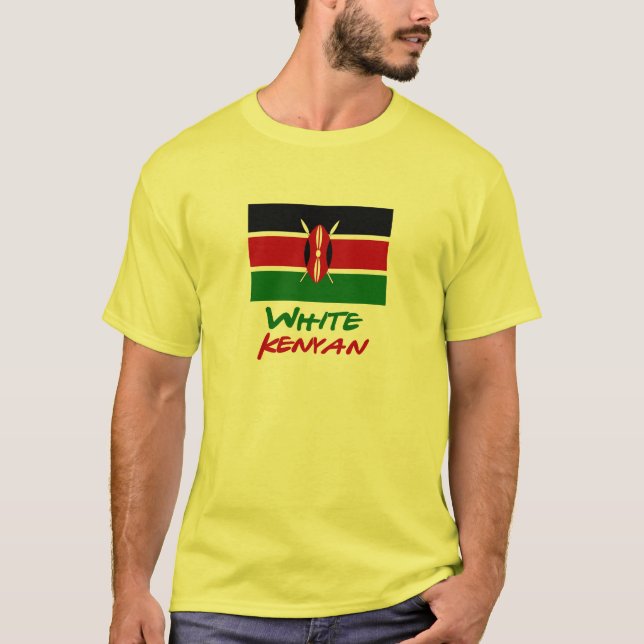Camiseta Kenyan blanco (Anverso)