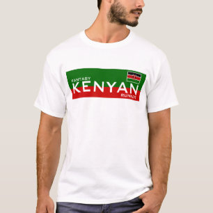 Camiseta Kenyan de la fantasía - para hombre