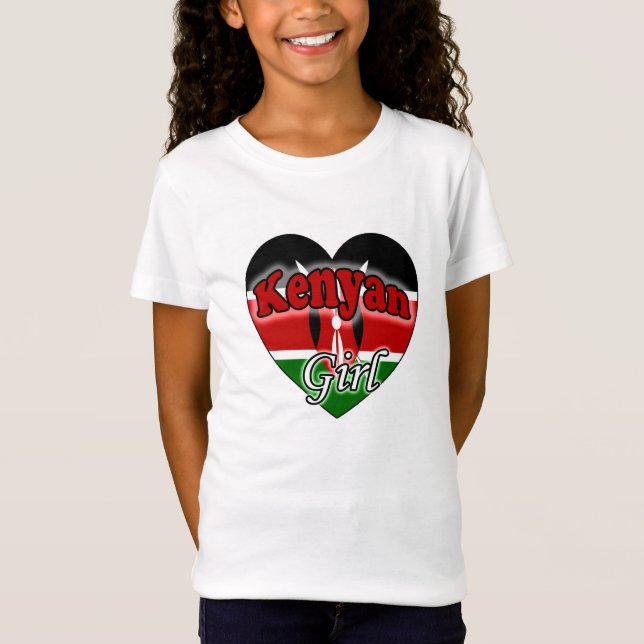 Camiseta Kenyan Girl (Anverso)