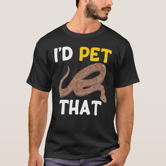 Camiseta Kenyan Sand Boa Snake Owner I d Pet That 1 (Anverso)