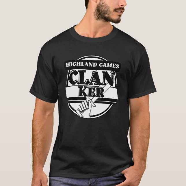 Camiseta Ker Highland Games Scottish Clan (Anverso)