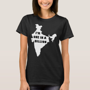 Camiseta kerala malayali gracioso uno en mil millones de ma
