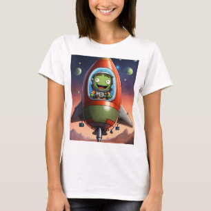 Camiseta "Kerbal Riding Space Rocket T-Shirt - Adventure Aw