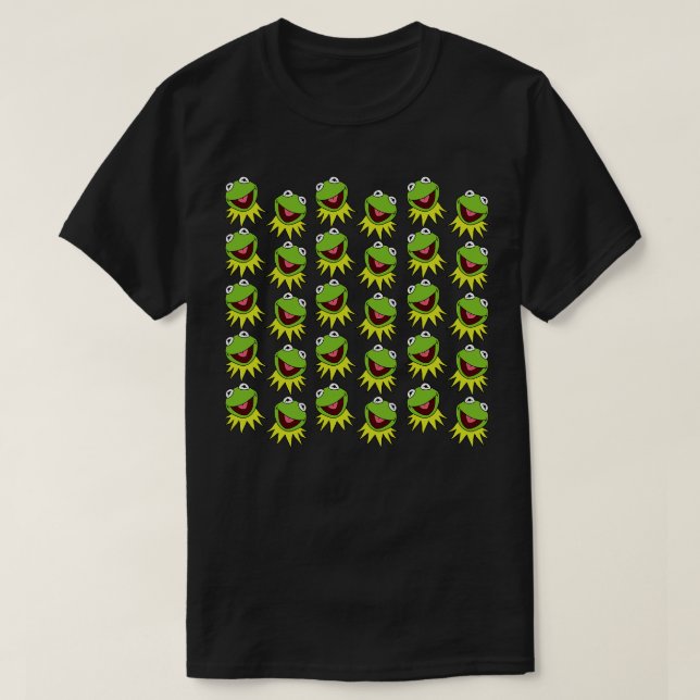 Camiseta Kermit El patrón de rana (Diseño del anverso)