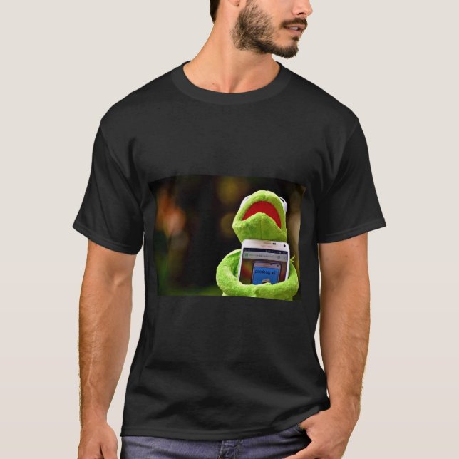 Camiseta Kermit Frog Phone Vibe Tee (Anverso)
