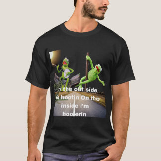 Camiseta kermit Hootin y Hollerin en el exterior estoy en r