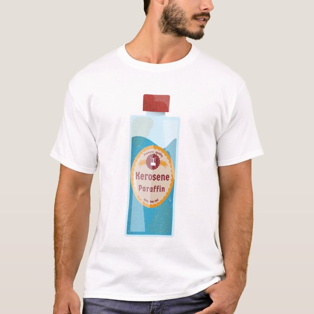 Camiseta Kerosene Bottle Parffin (Anverso)