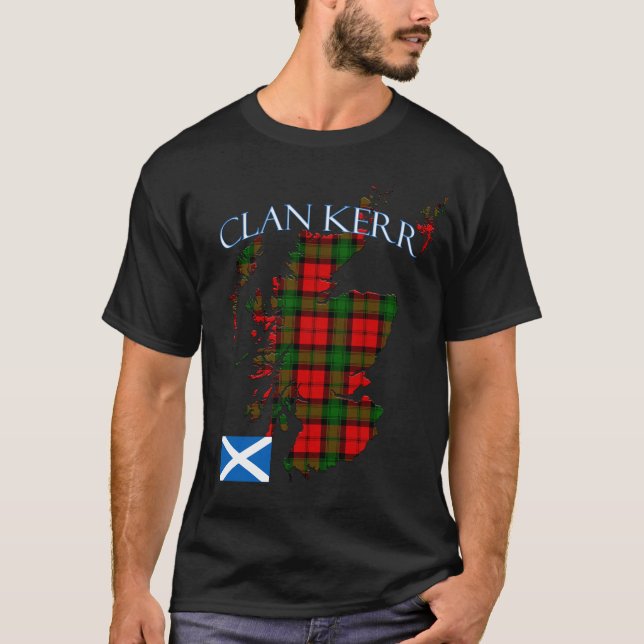 Camiseta Kerr Scottish Clan Tartan Scotland (Anverso)