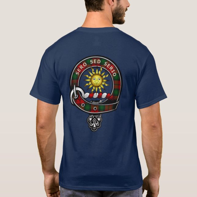 Camiseta Kerr Tartan Clan Badge (Reverso)