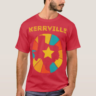 Camiseta Kerrville Texas Vintage Distresage Souvenir 1
