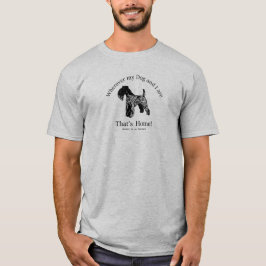 Camiseta Kerry Blue Terrier