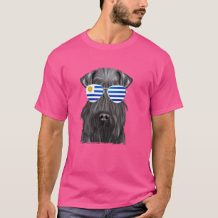 Camiseta Kerry Blue Terrier Dog Uruguay Gafas de sol