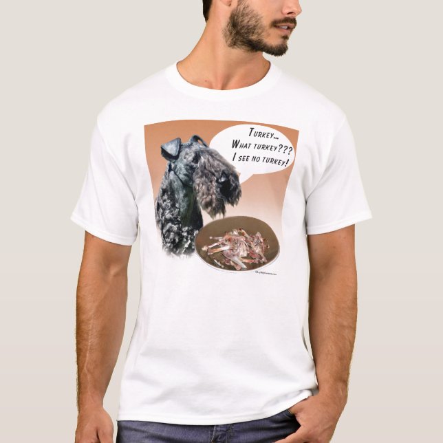 Camiseta Kerry Blue Terrier Turkey (Anverso)