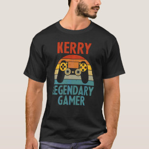 Camiseta Kerry Name Personalized Funny Gaming Geek Birthday
