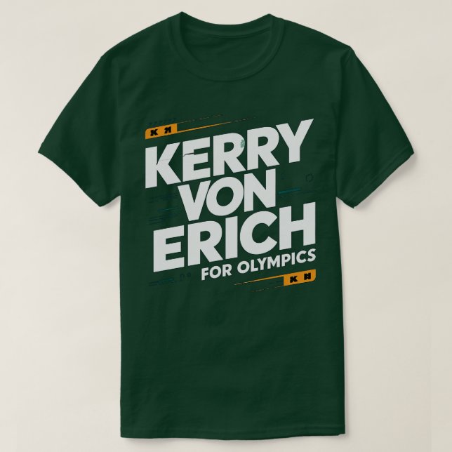 Camiseta Kerry Von Erich por los Juegos Olímpicos de St. (Diseño del anverso)