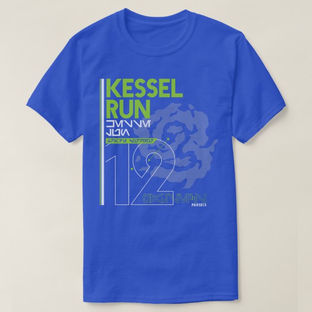 Camiseta Kessel Run (Diseño del anverso)