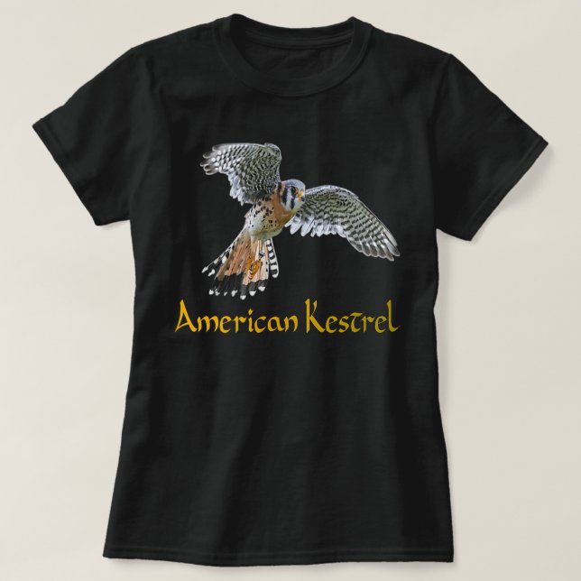 Camiseta Kestrel americano (Diseño del anverso)
