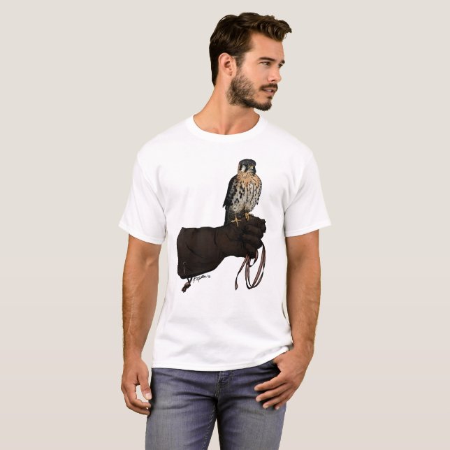 Camiseta Kestrel en el Ilustracion Glove (Anverso completo)