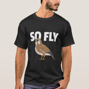 Camiseta Kestrel Sparrow Hawk Falcon Birdwatching