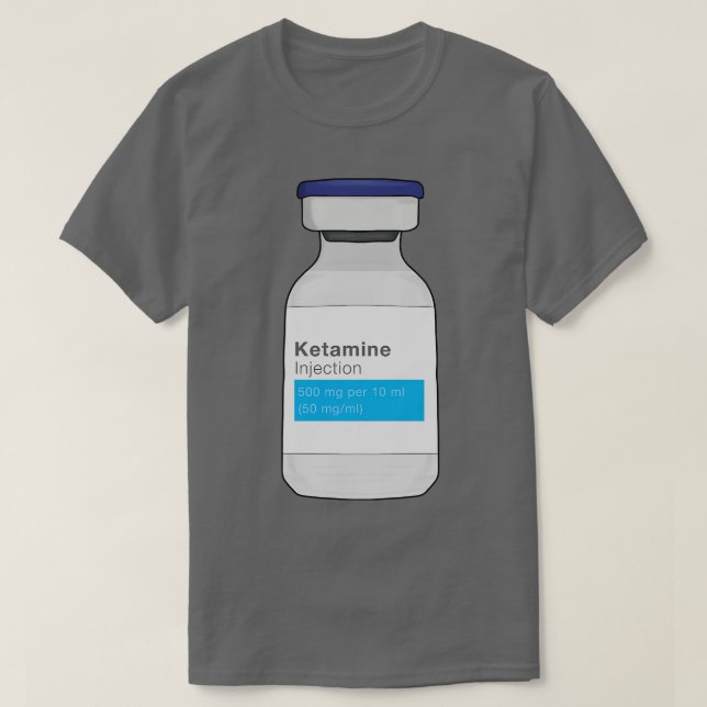 Camiseta Ketamina (Diseño del anverso)