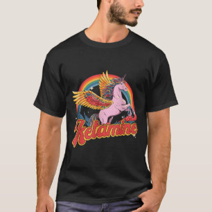 Camiseta Ketamina Humorística Caballo Emergencia Divertida 