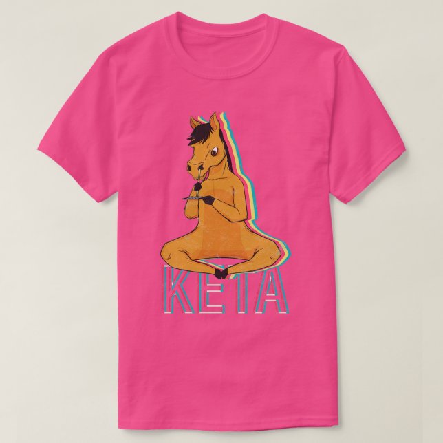 Camiseta Ketamine Keta Techno Horse Gift (Diseño del anverso)