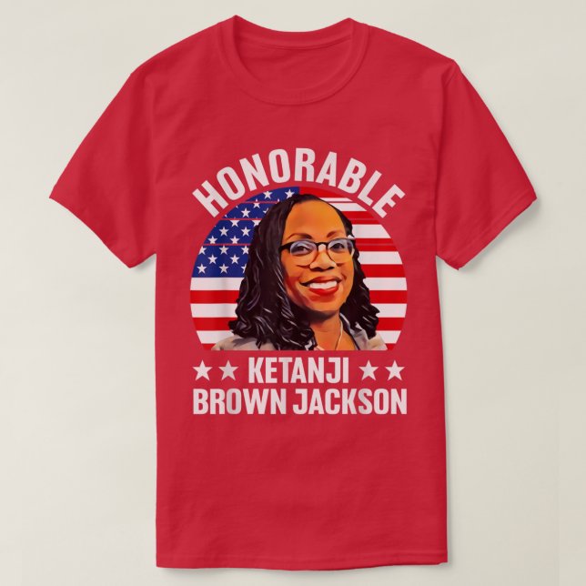Camiseta Ketanji Brown Jackson 1ª Corte Suprema de Mujer Ne (Diseño del anverso)