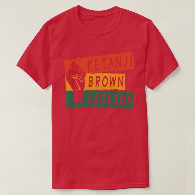 Camiseta Ketanji Brown Jackson Black History African Woman (Diseño del anverso)