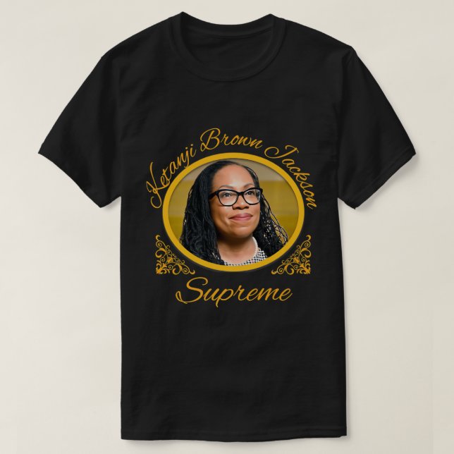 Camiseta Ketanji Brown Jackson Conmemorativo Supremo Souven (Diseño del anverso)