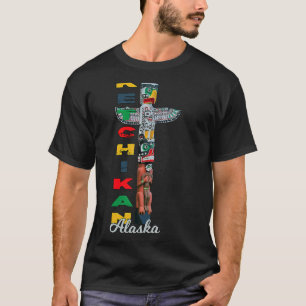 Camiseta Ketchikan Alaska Totem Pole Souvenir Keepsa