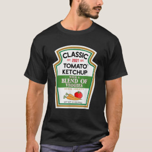 Camiseta Ketchup de tomate con una mezcla de verduras Hallo